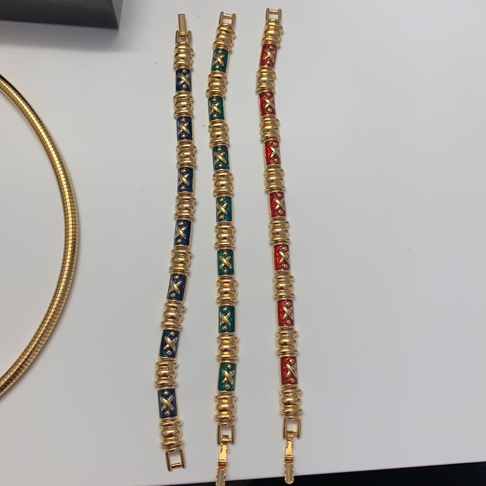 Joan Rivers bracelets 3 pieces